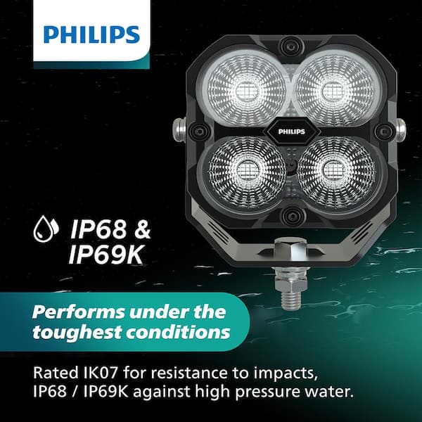 Ultinon Drive LED Pod 3 in. Cube Flood