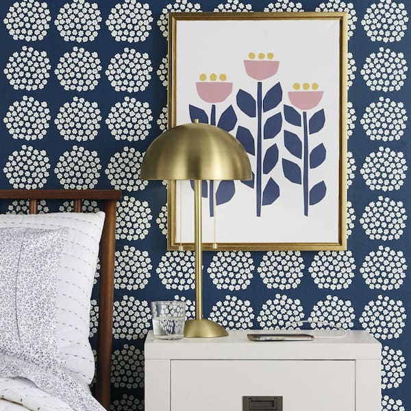 Haydel 21 in. 2-Light Matte Brass Table Lamp