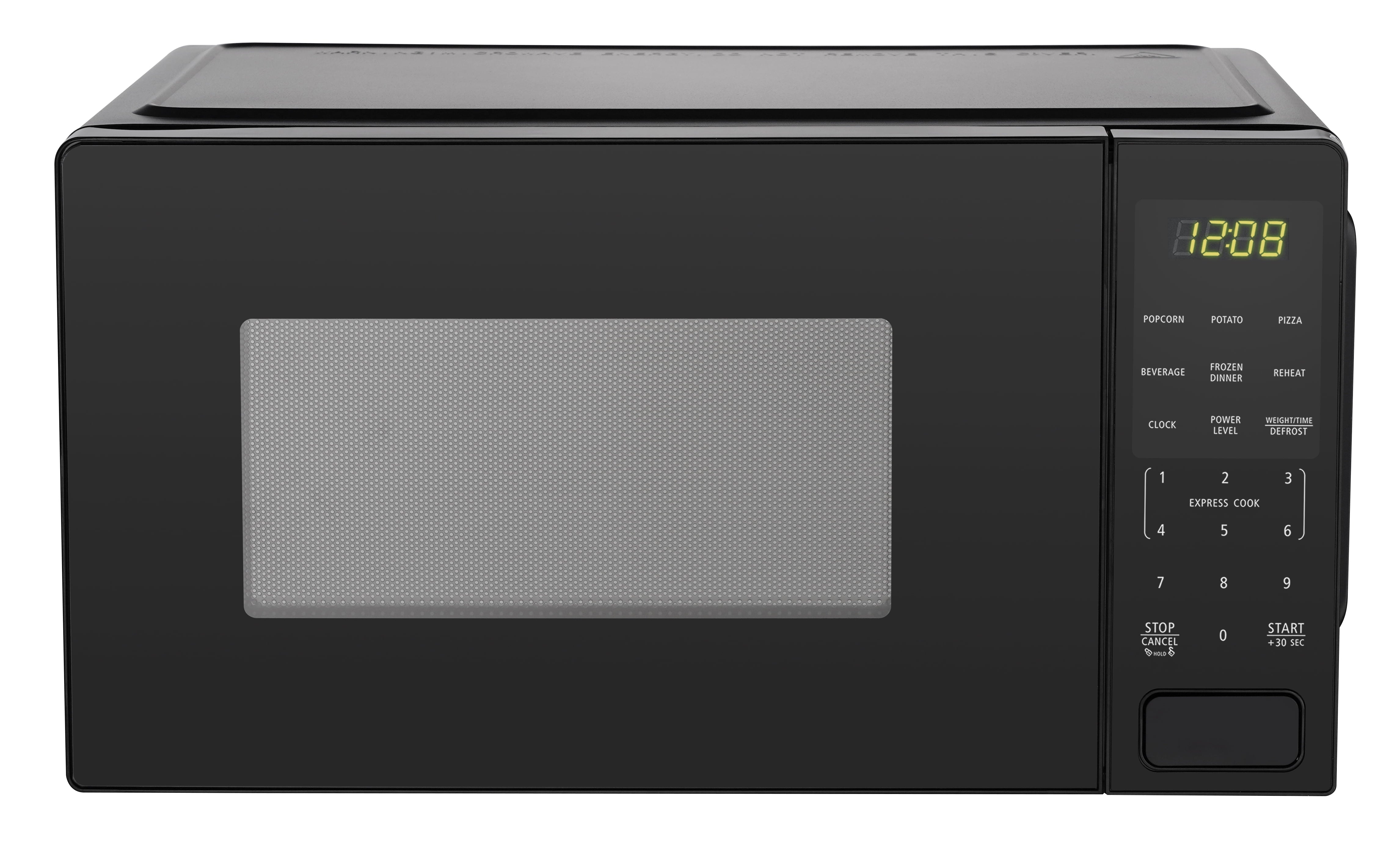 Mainstays 1.1 cu. ft. Countertop Microwave Oven, 1000 Watts, Black, New