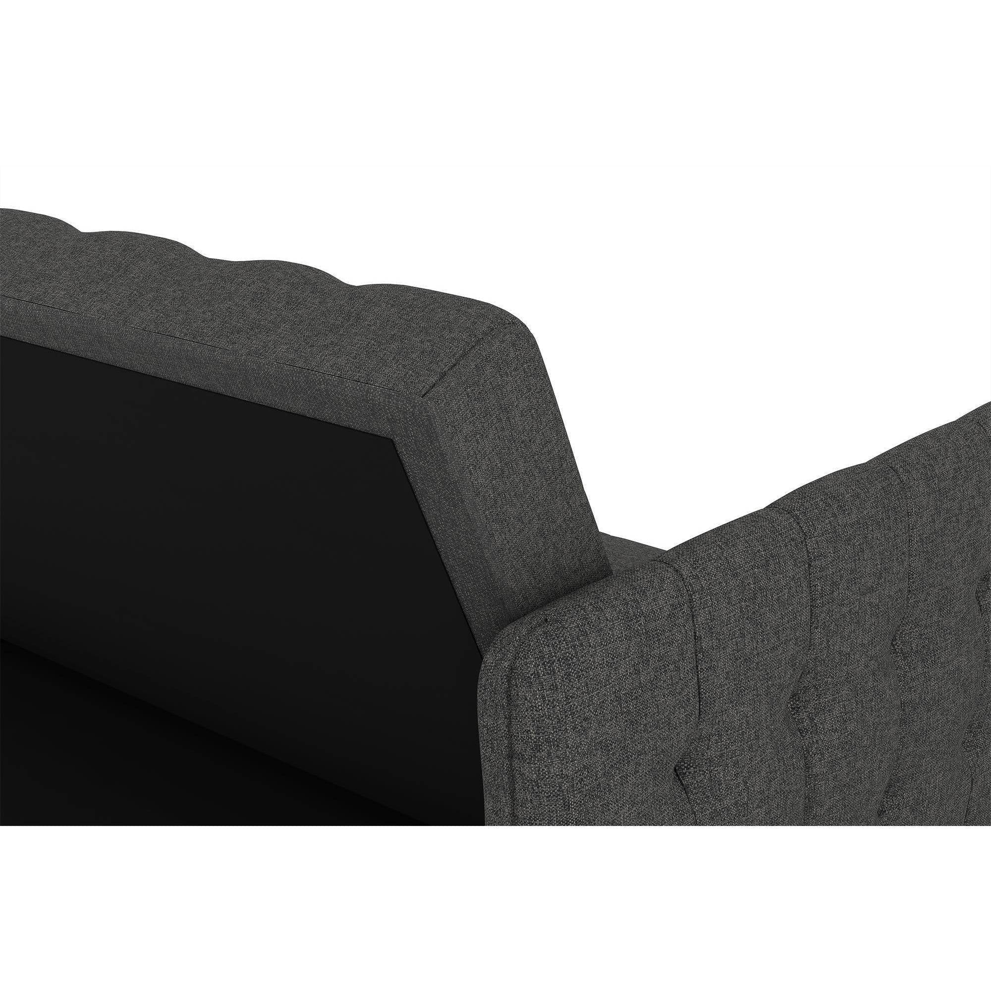 Desert Fields Emily Convertible Sofasleeper, Gray Linen