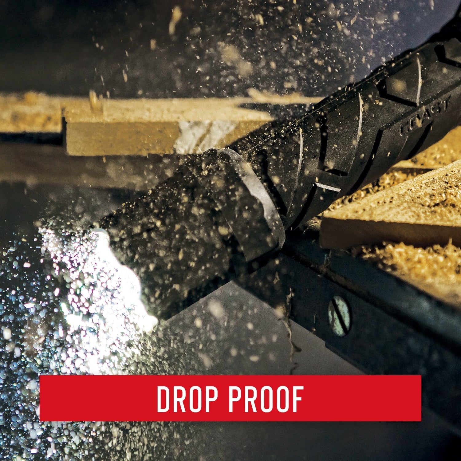 COAST Polysteel 250 Heavy-Duty 390 Lumen LED Twist Focus Flashlight with 3 x AAA Batteries, 4.1 oz.