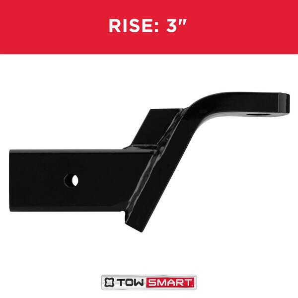 Class V, 21,000 lb., 5 in. Drop x 3-1/4 in. Rise x 1-1/4 in. Shank, Trailer Hitch Ball Mount