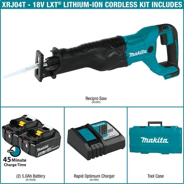 18V 5.0Ah LXT Lithium-Ion Cordless Reciprocating Saw Kit