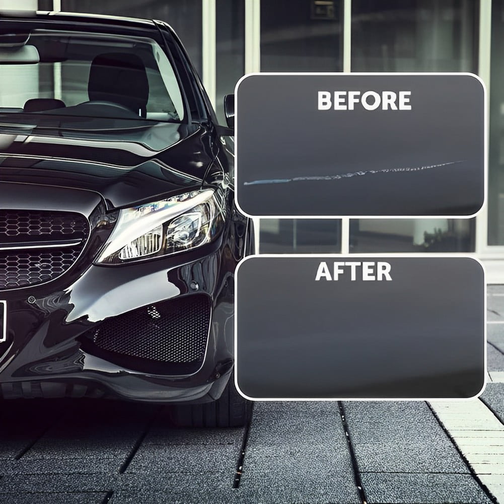 Car Touch Up Paint Black Fill Paint Pen Car Scratch Repair Two-In-One Car Touch Up Paint