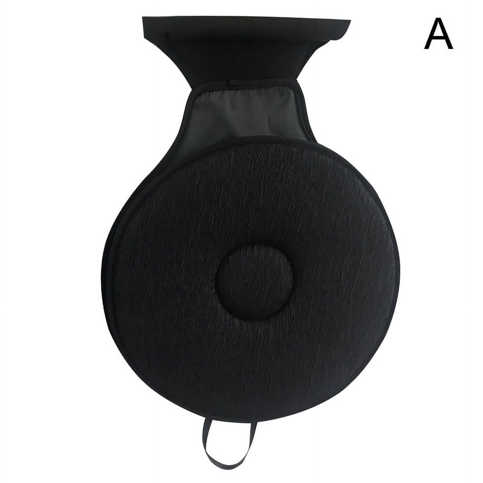 360 Degree Rotate Swiveling Car Seat Cushion Easy In Out Soft Seat Pad