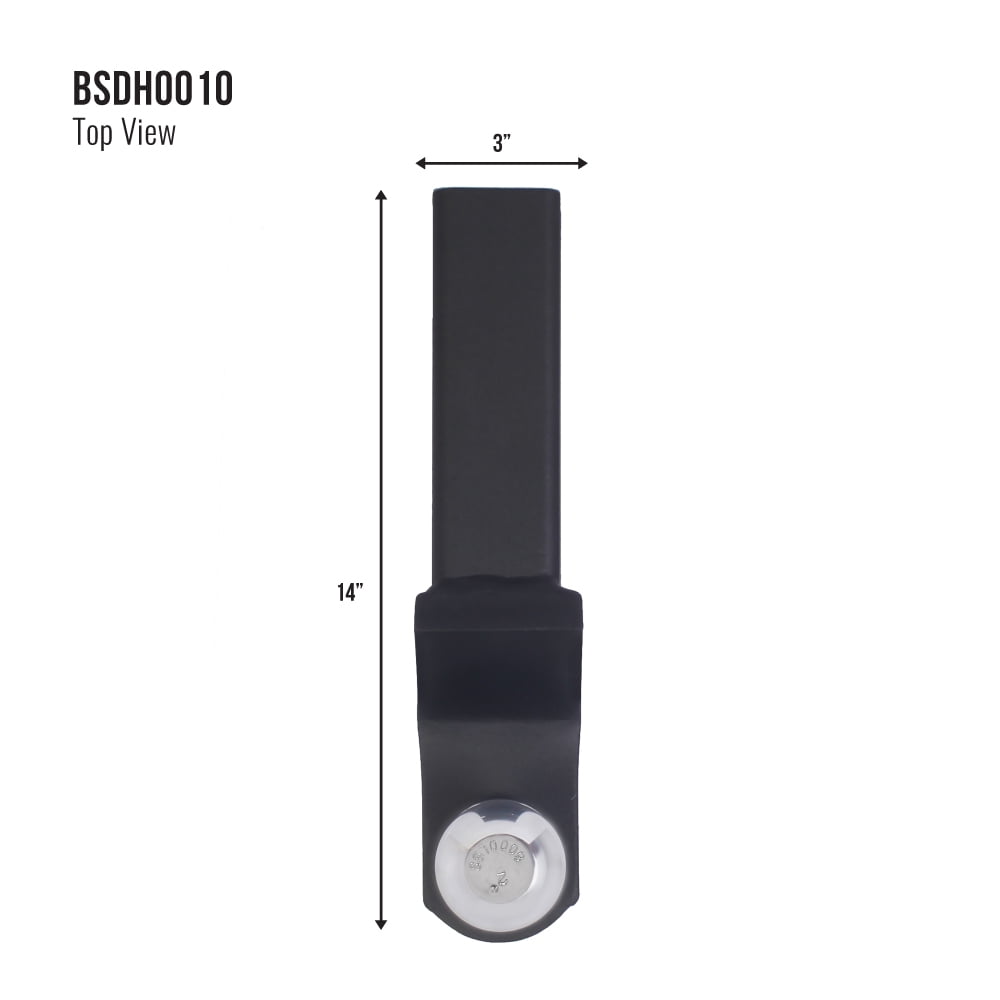 Trailer Valet Blackout Series 5K Ball Hitch, 2