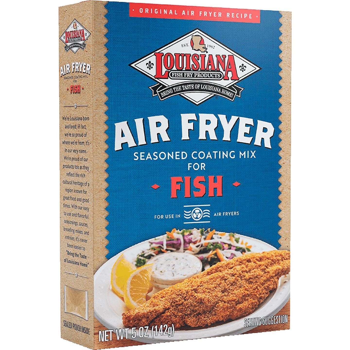 Louisiana Fish Fry Fish Air Fryer Mix 5 oz