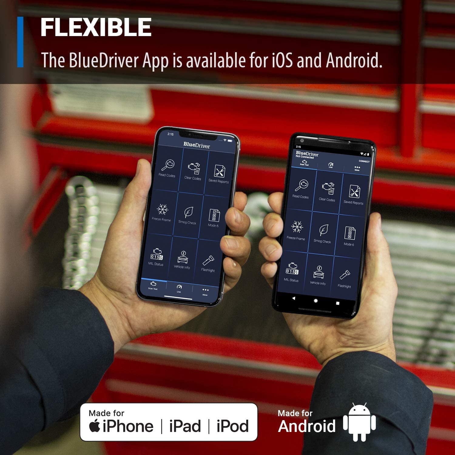 BlueDriver Pro OBD2 Bluetooth Car Diagnostic Scan Tool and Code Reader for iPhone and Android