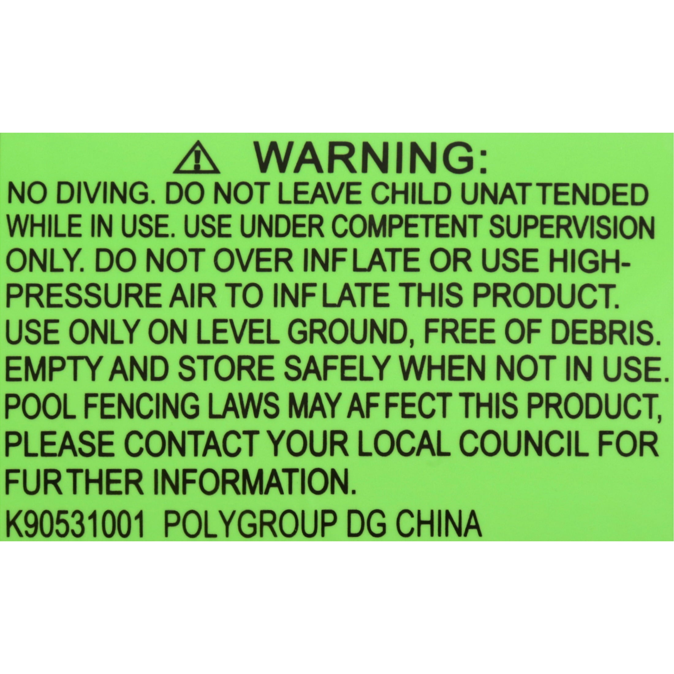 Summer Waves Inflatable Dino Spray Pool