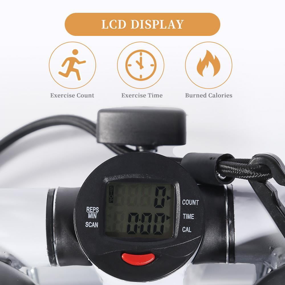 UBesGoo Mini Stepper with Resistance Band, Stair Stepping Fitness Exercise Home Workout Equipment for Full Body Workout