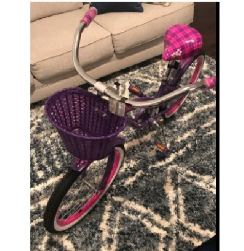 Kid's Cruiser Bike, 20" with Basket, Coaster Brake w/ Single-Speed & Steel Frame