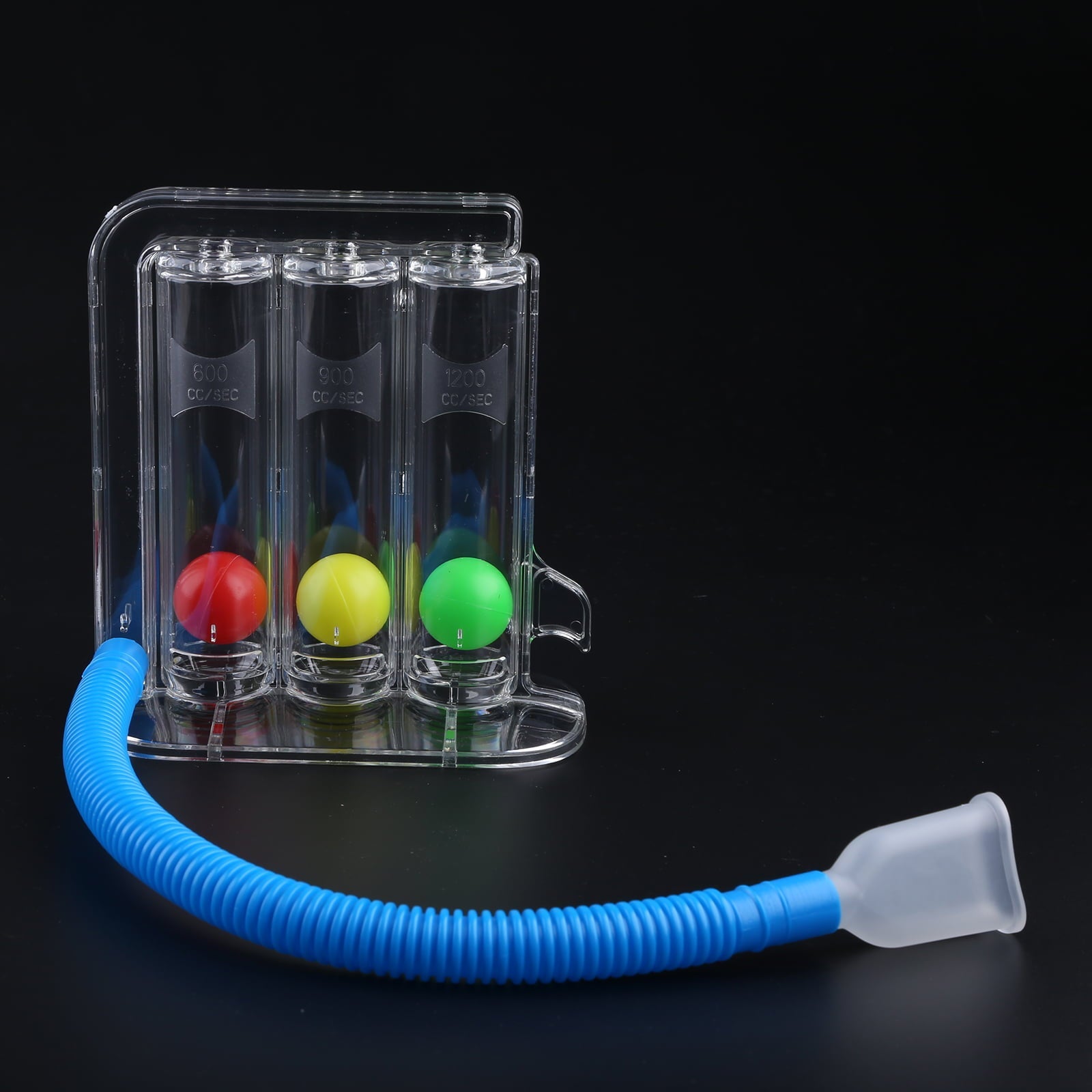 3-Ball Deep Breathing Exerciser Capacity Training Device Breath Exercises and Measurements