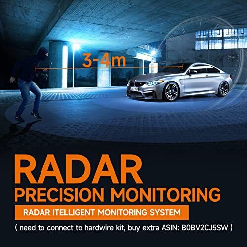 V7 360° Dash Cam, 4 Channel Quad Camera FHD 1080P*4 Front, Left, Right, and R...