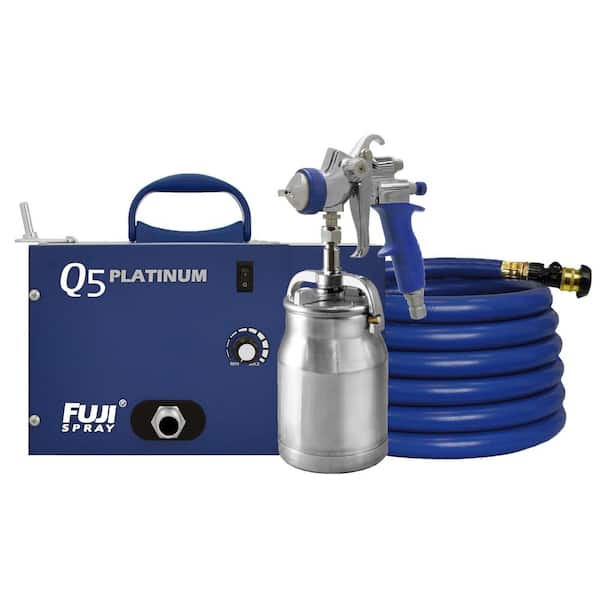 Q5 PLATINUM - T70 HVLP Paint Sprayer Gun with Bottom Feed 1 qt. Cup and 1.3 mm Air Cap Set HVLP Paint Sprayer System