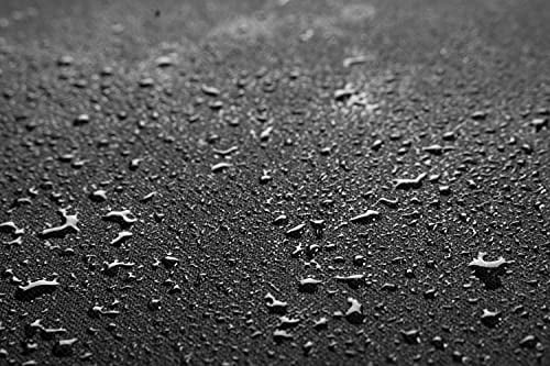 1724 600D Polyester Heavy Duty Flat top Gas Grill Cover Water Resistant Exclusively Fits 22 Griddle Cooking Station Without Hood Black