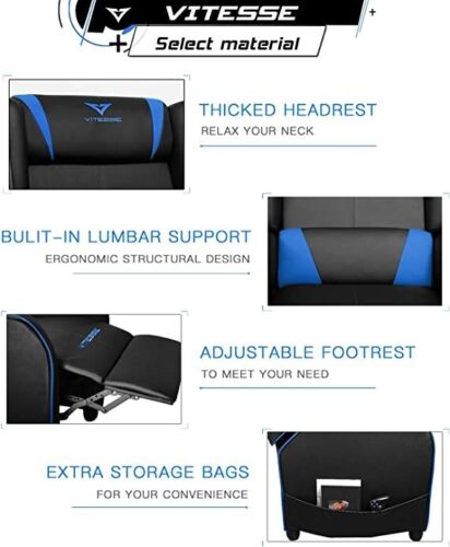 Gaming Recliner Chair Racing Style