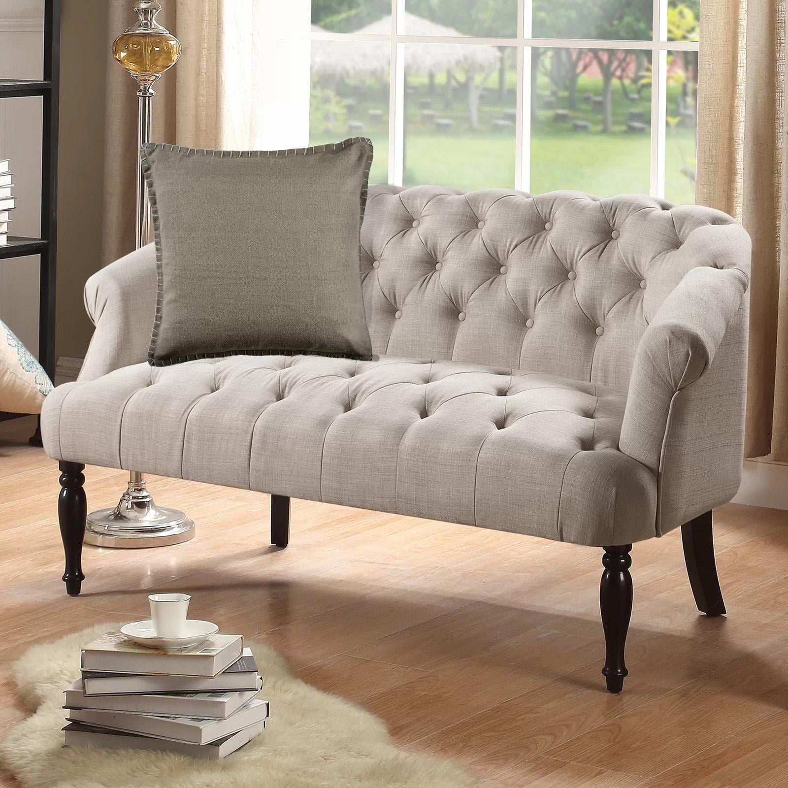 LR Home Embroidered Edged Throw Pillow