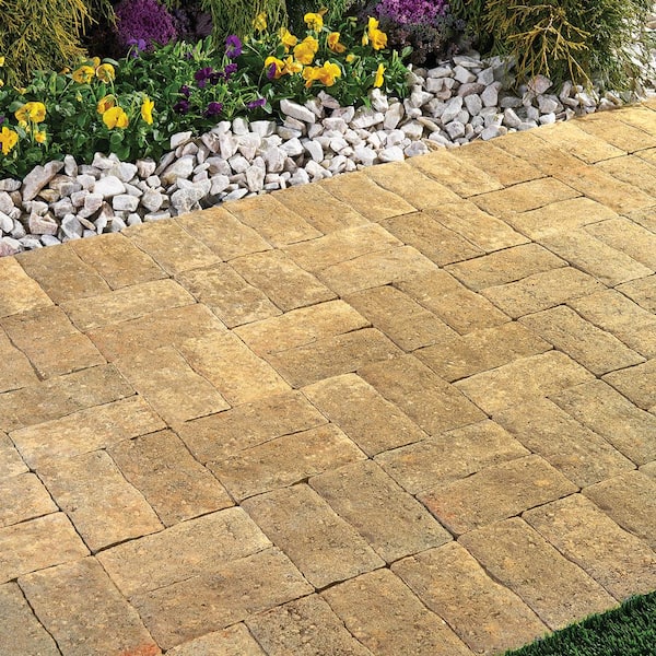 Clayton 7 in. L x 3.5 in. W x 1.77 in. H Amelia Blend Concrete Paver (840-Pieces/142.8 sq. ft./Pallet)