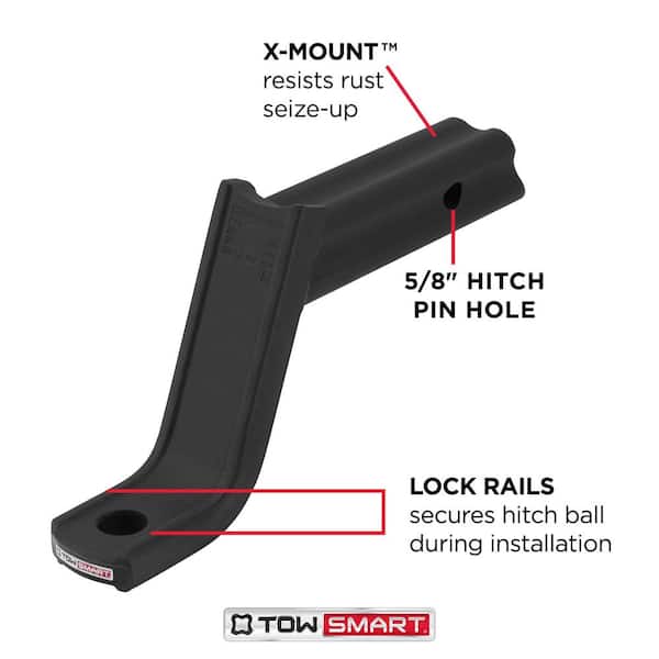 Class 3 Baja Collection Security Kit with 2 in. Ball and 5/8 in. Standard Pin, 5-1/4 in. Drop x 4 in. Rise 5000 lbs.