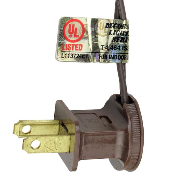 2 ft. x 8 ft. Multi-Color Mini Net Style Tree Trunk Wrap Christmas Lights with Brown Wire