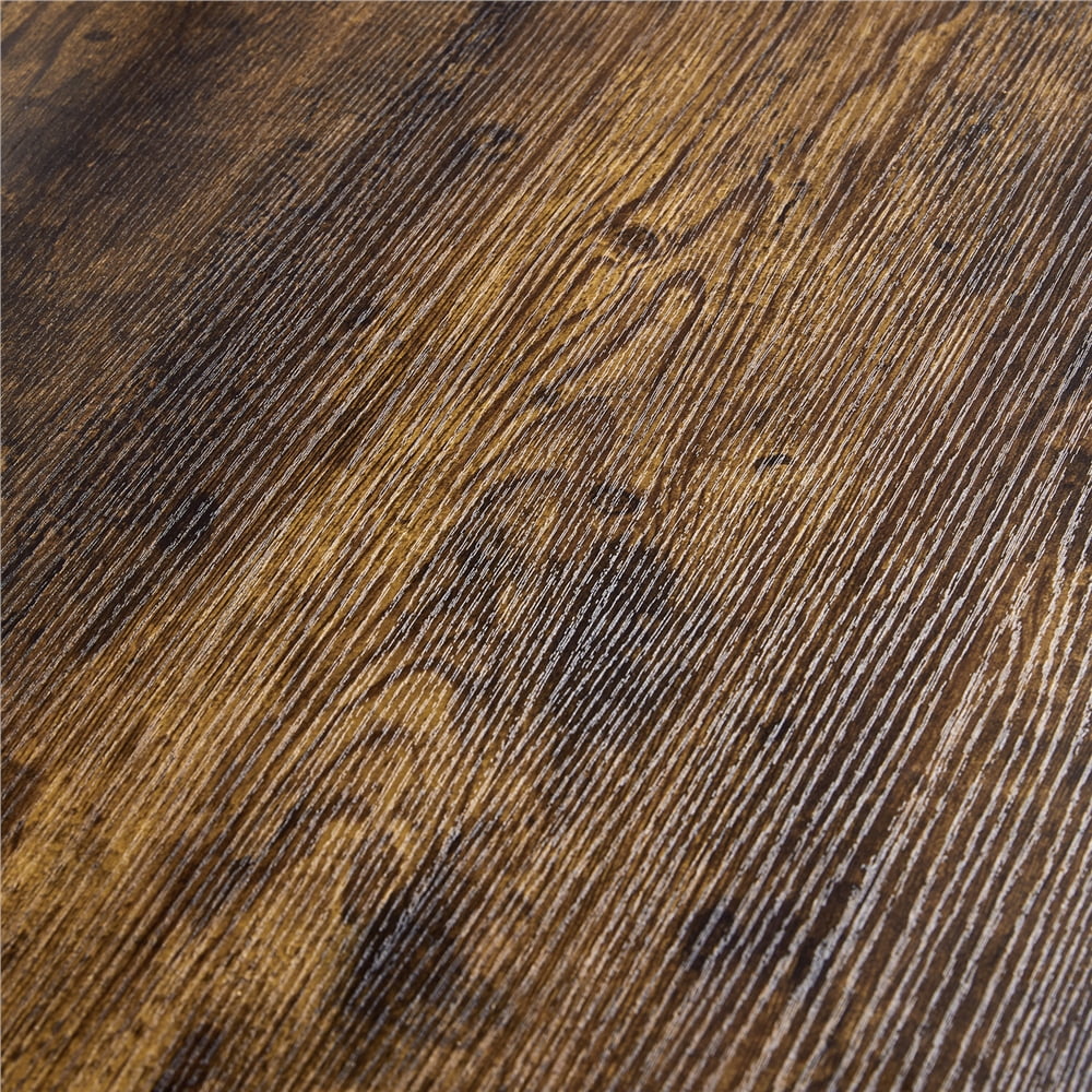 Topeakmart 27.5”- 36” Height Adjustable Modern Pub Table with 360° Swivel MDF Top, Black