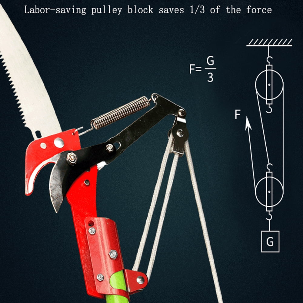 Techtongda New 26 Feet Tree Saw Pruner Tree Branch Trimmer Cutter Loppers Hand Pole Saws Free Shipping