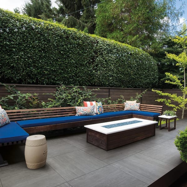 Sample - Foresta Gray 8 in. x 8 in. x 0.75 in. Porcelain Paver