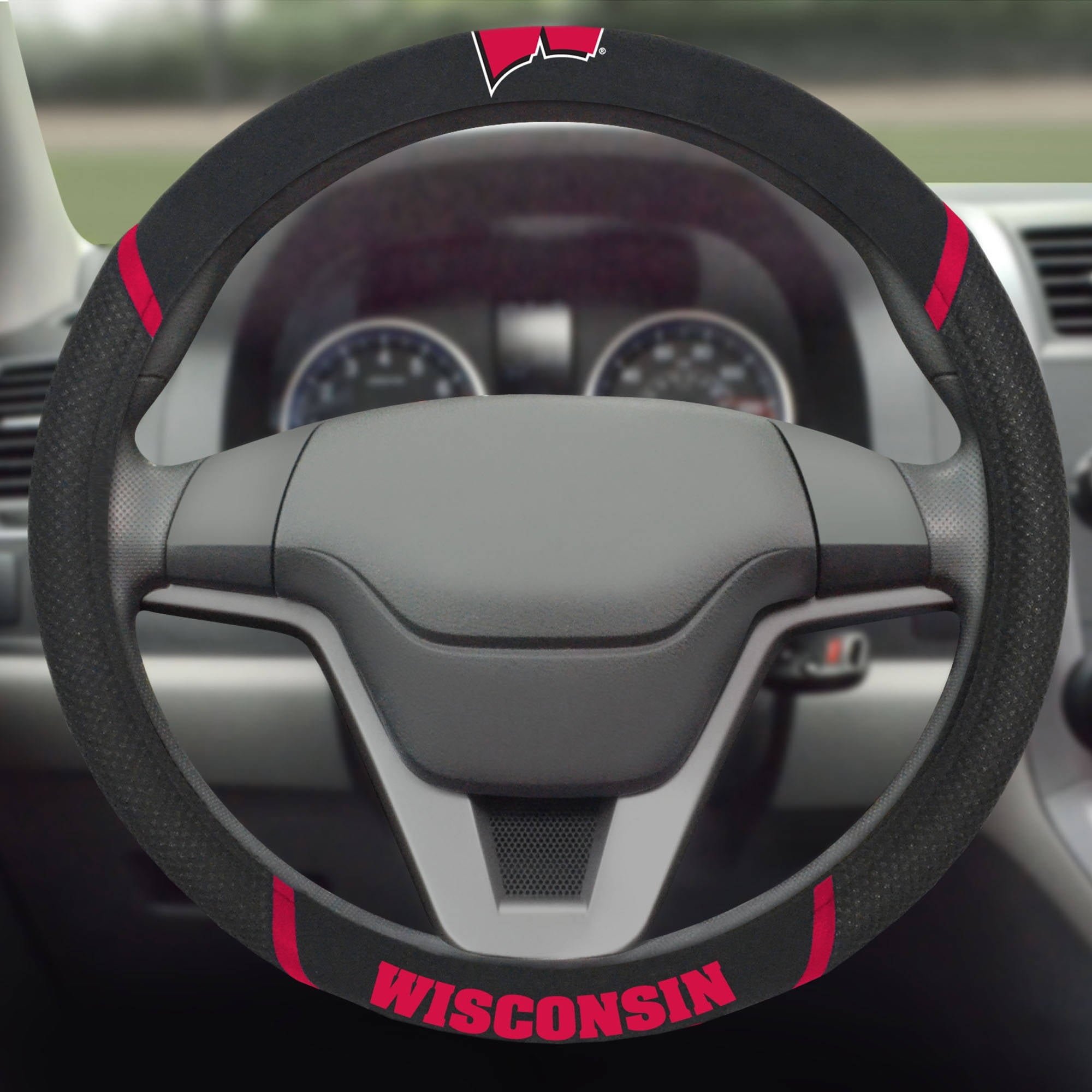 Wisconsin Steering Wheel Cover 15