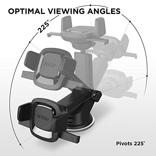 iOttie Easy One Touch Mini Dashboard & Windshield Car Mount and Phone Holder