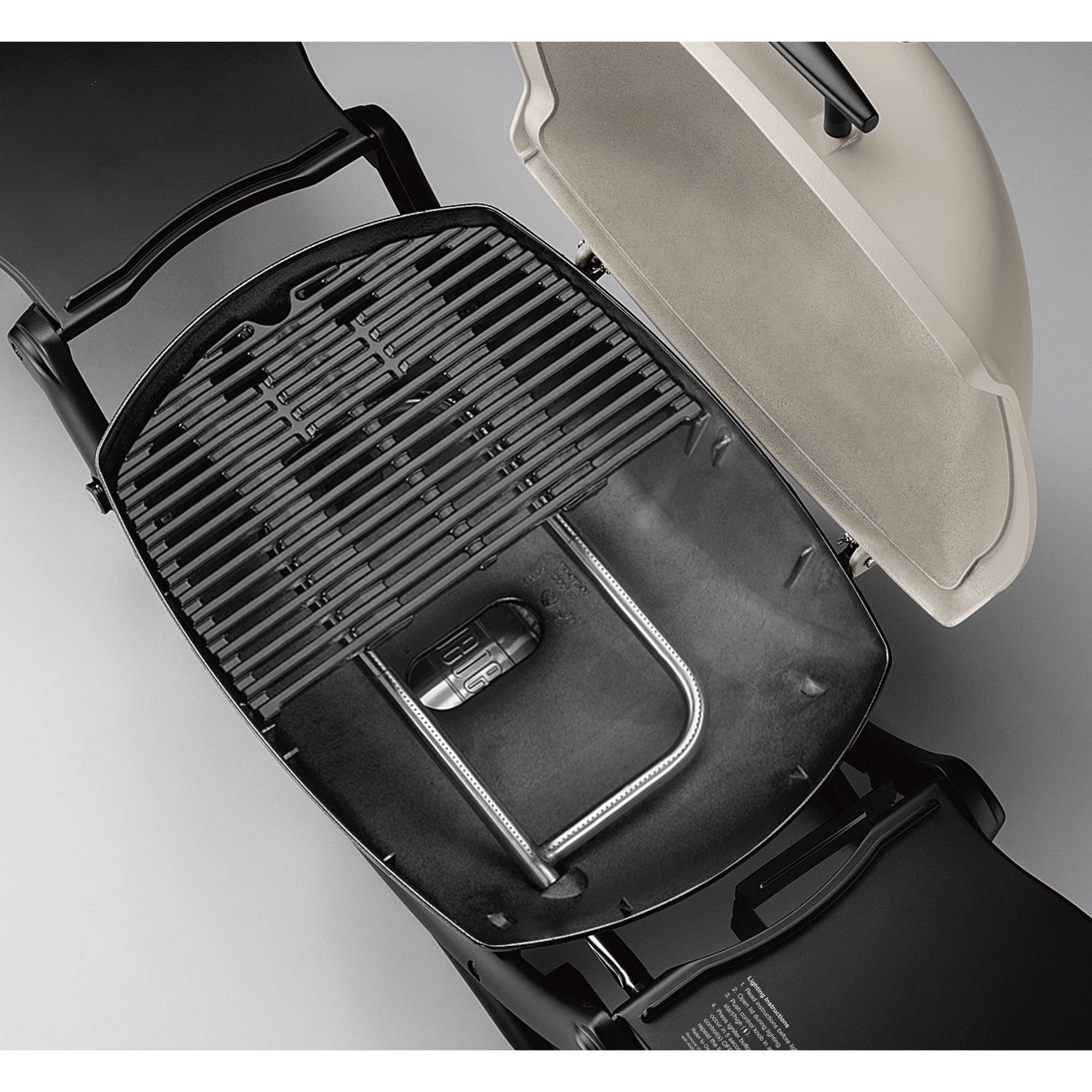 Q 2200 1-Burner Portable Gas Grill, Titanium