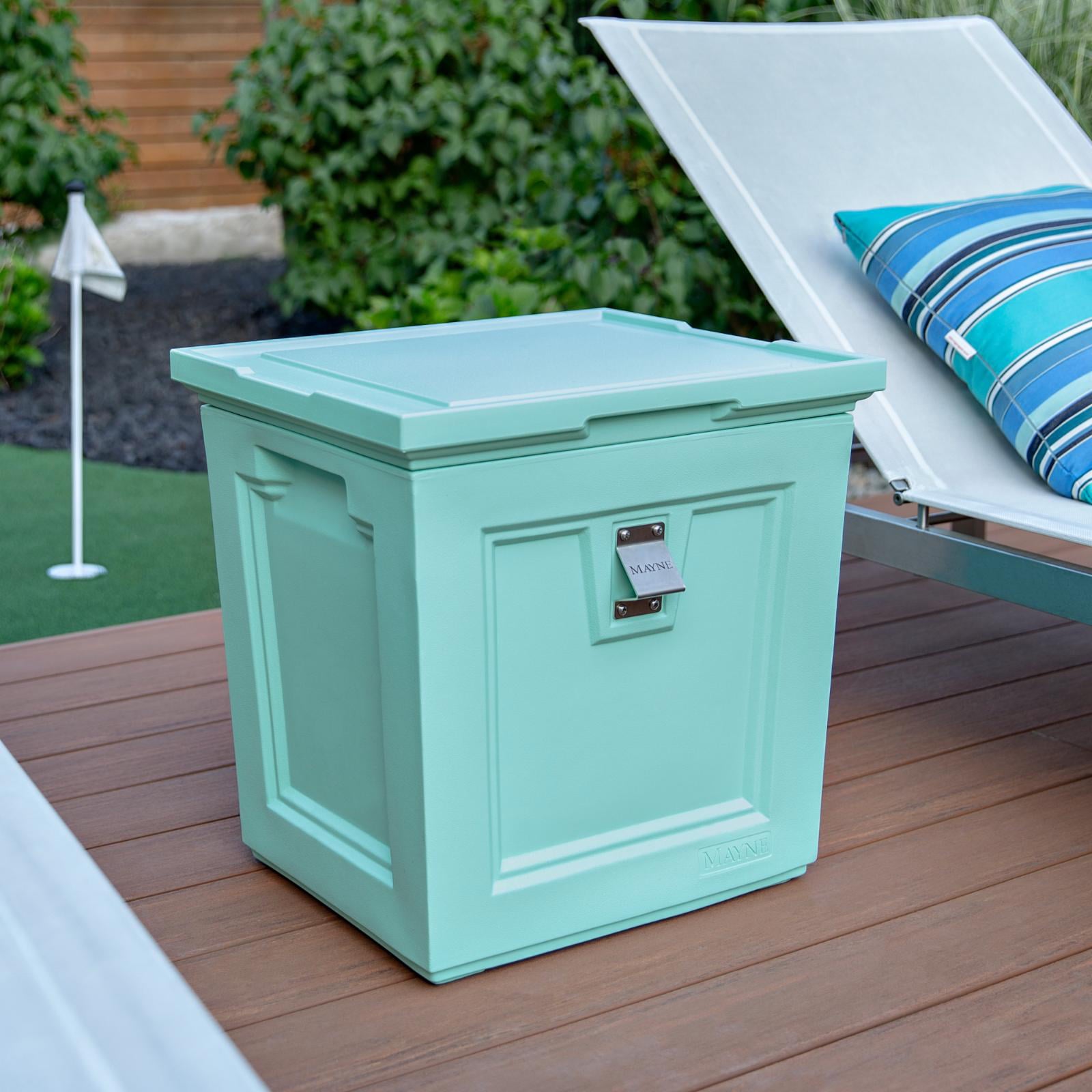 Mayne Fairfield 60 Can Polyethylene Cooler with Bottle Opener, White