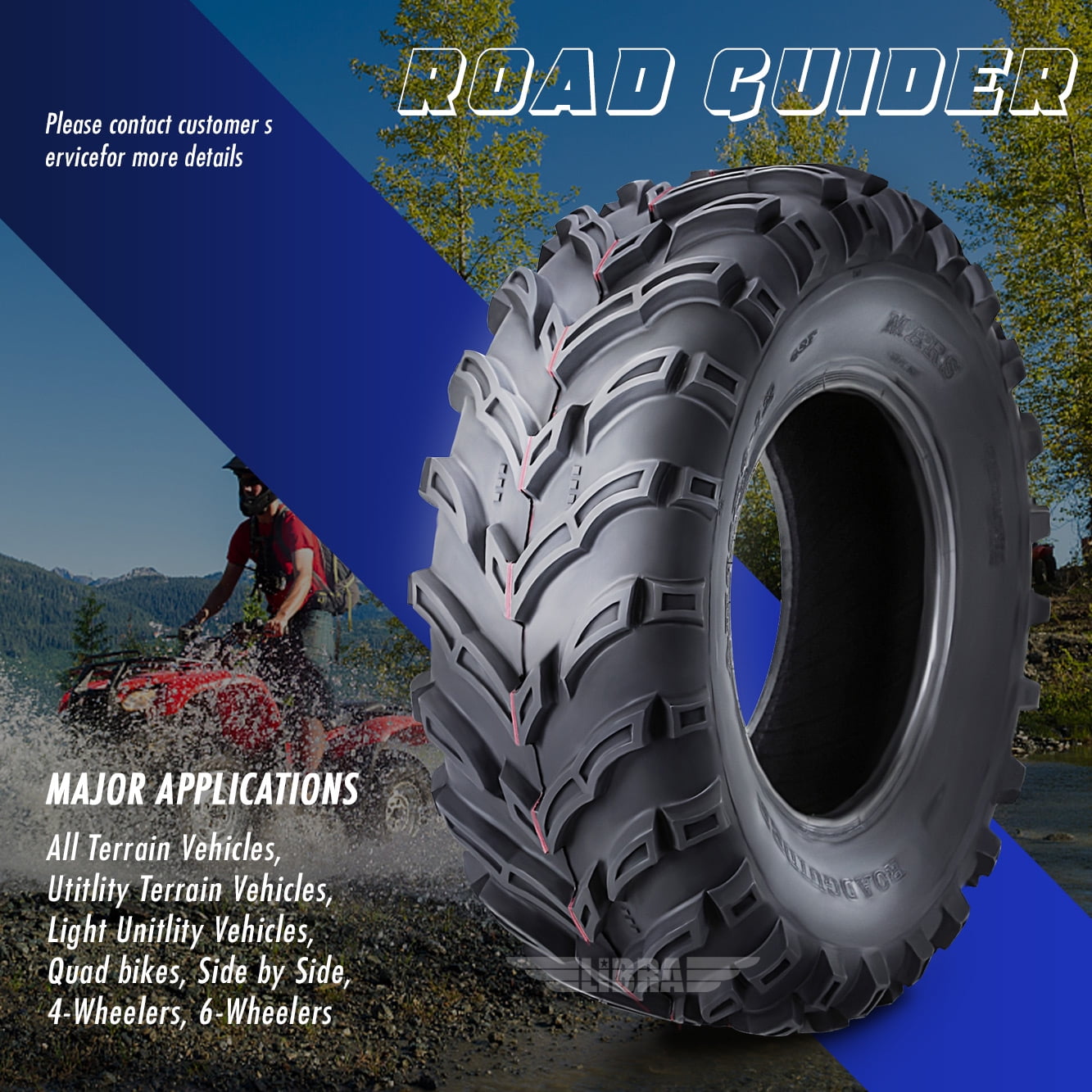 One New ATV/UTV Tire 26x9-12 26x9x12 6PR 10275