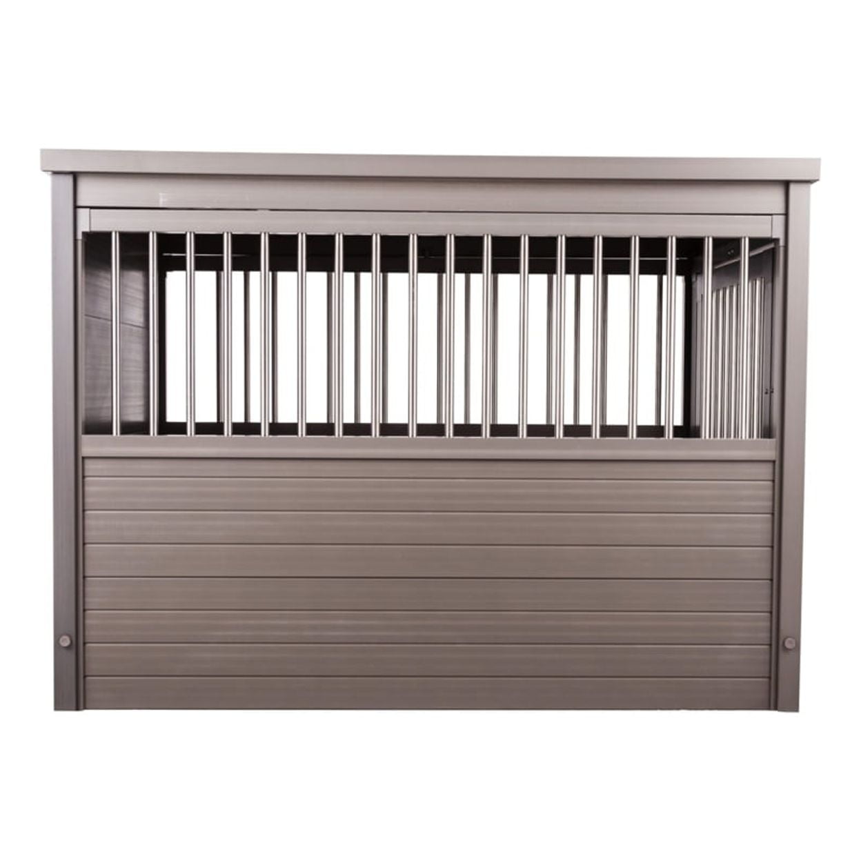 ECOFLEX® Dog Crate End Table - Grey Large