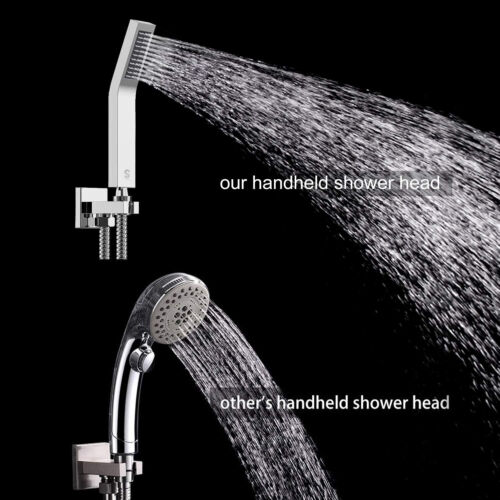 Shower Faucet Set, Rainfall Shower System with High Pressure Handheld Sho