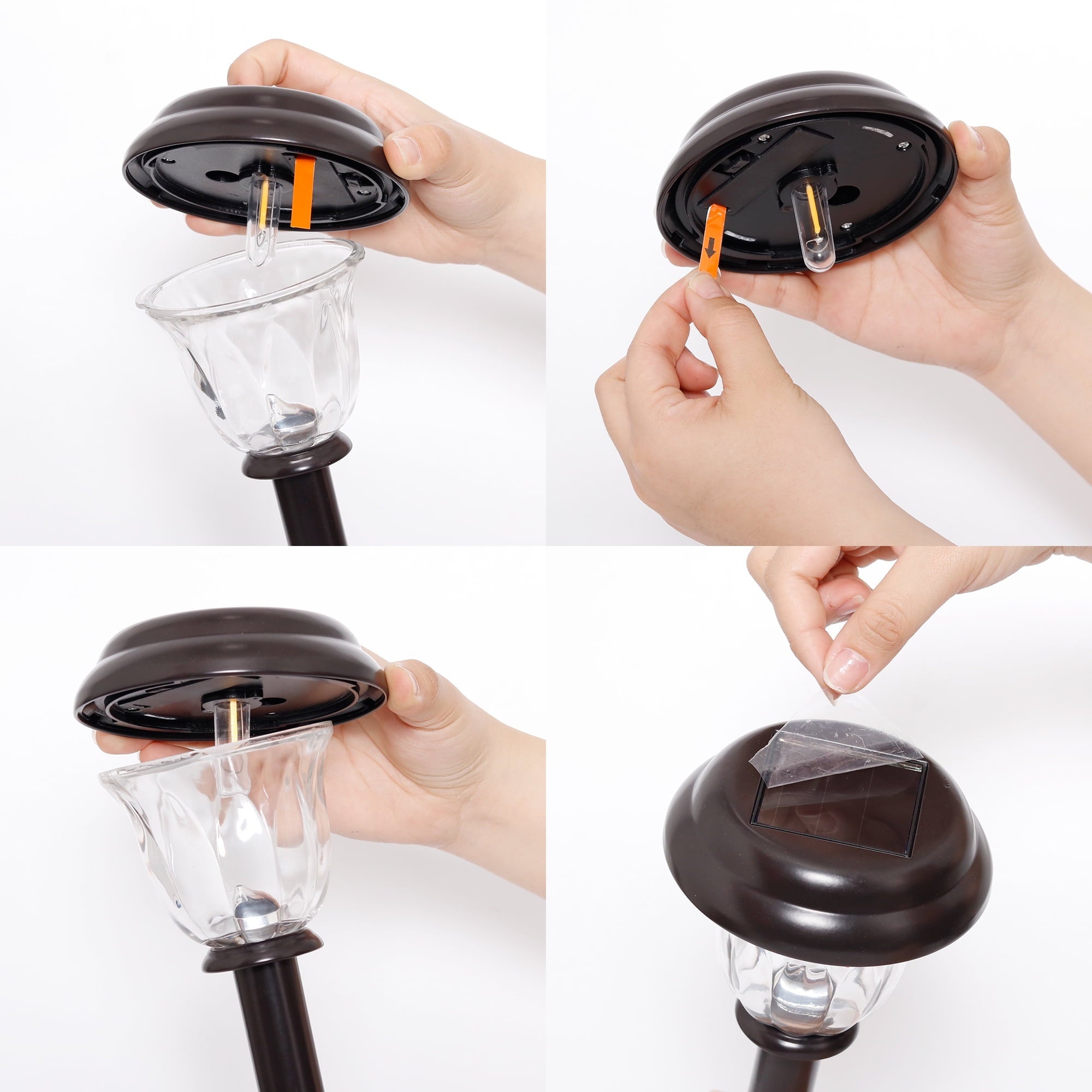 Westinghouse Solar Filament Pathlight - Remington Bronze - 6 Pack