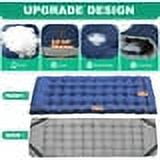 Lilypelle Folding Camping Cot for Adults, Portable Sleeping Cot, Folding Cot Rollaway Guest Bed with 3.3 inch 2 Sided Mattress and Carry Bag