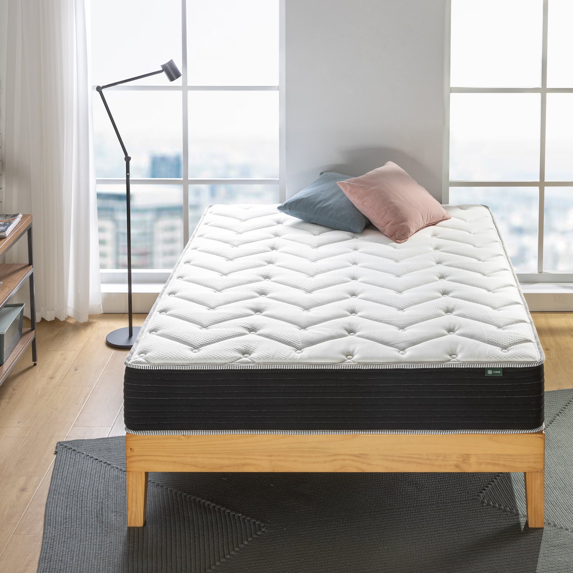 Sensations by Zinus 10¡± Classic Pocket Spring Hybrid Mattress, Full