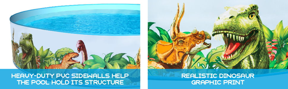 H2ogo! 8ft Fill`n Fun Pool, Easy-Set Pools, Round