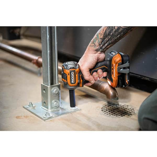 18V SubCompact Brushless Cordless 6-Tool Combo Kit with 2.0 Ah Battery, 4.0 Ah Battery, Charger, and Bag