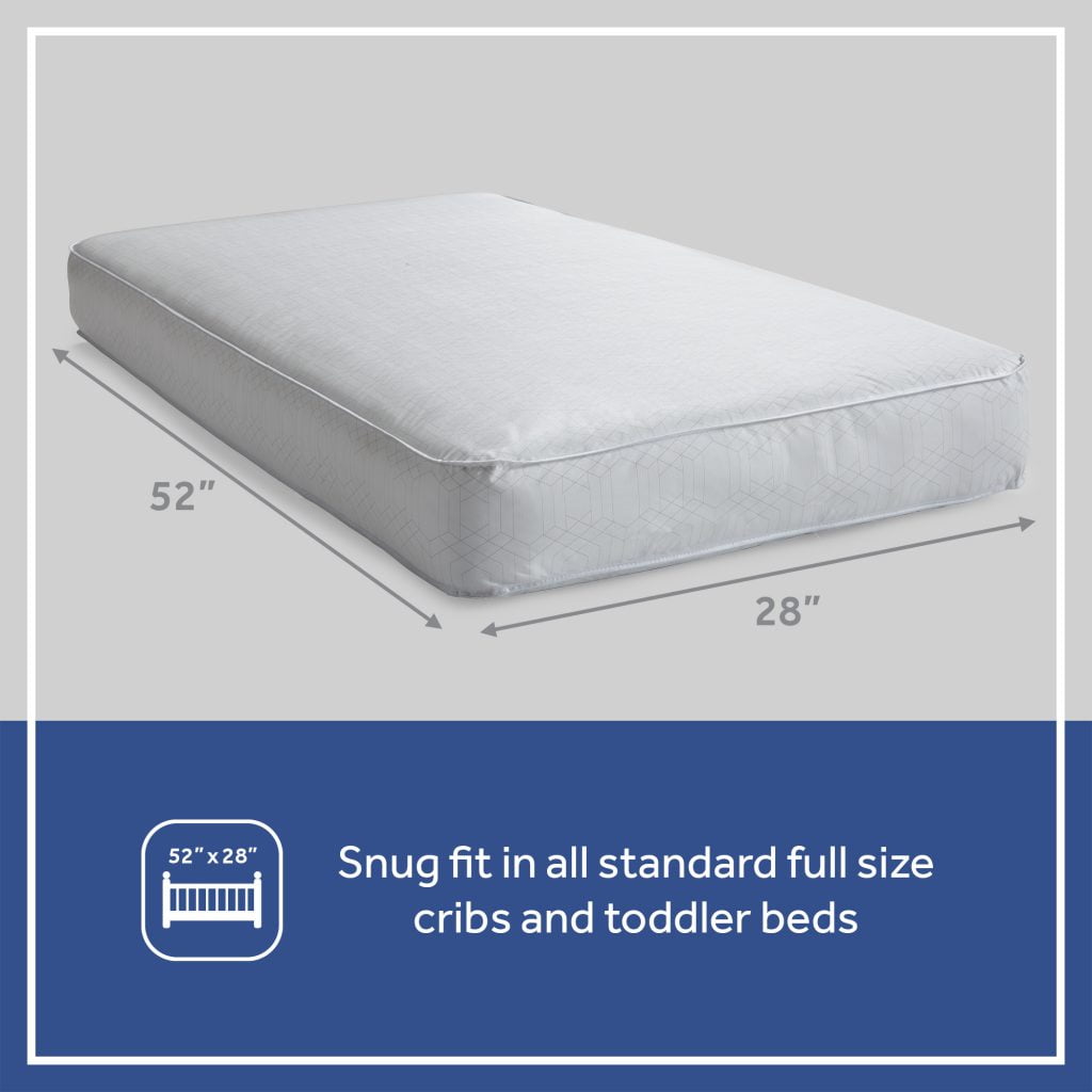 Baby Prestige Sleep Ultra-Premium 2-Stage Antibacterial, 204 Coil, Crib & Toddler Mattress