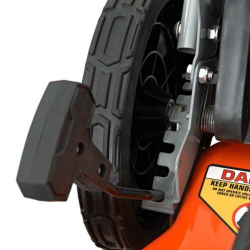 YARDMAX Walk Behind Gas Push Mower Side Discharge Rear Bag Adjustable Height