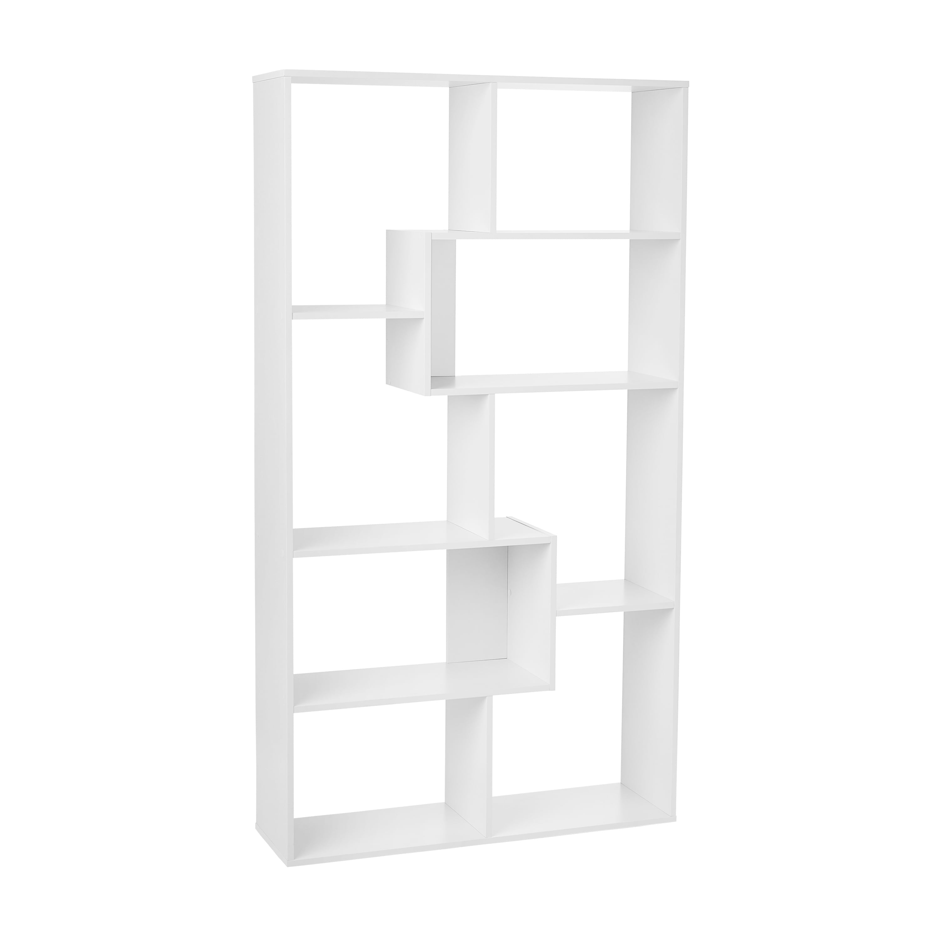 Mainstays Modern 8-Cube Bookcase, White