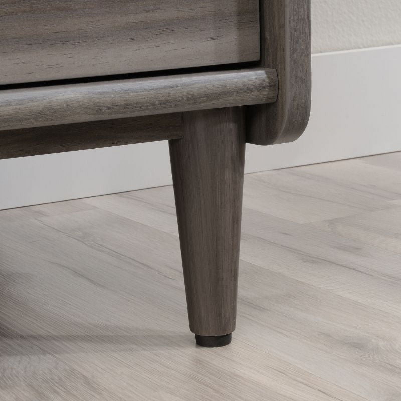 Home Square 2-Piece Set with Lateral File Cabinet & Library Hutch in Jet Acacia