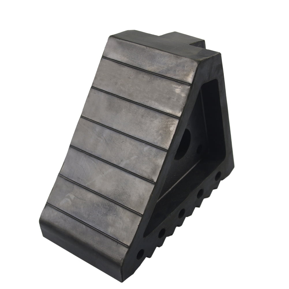 Hyper Tough Heavy Duty Solid Rubber Wheel Chock