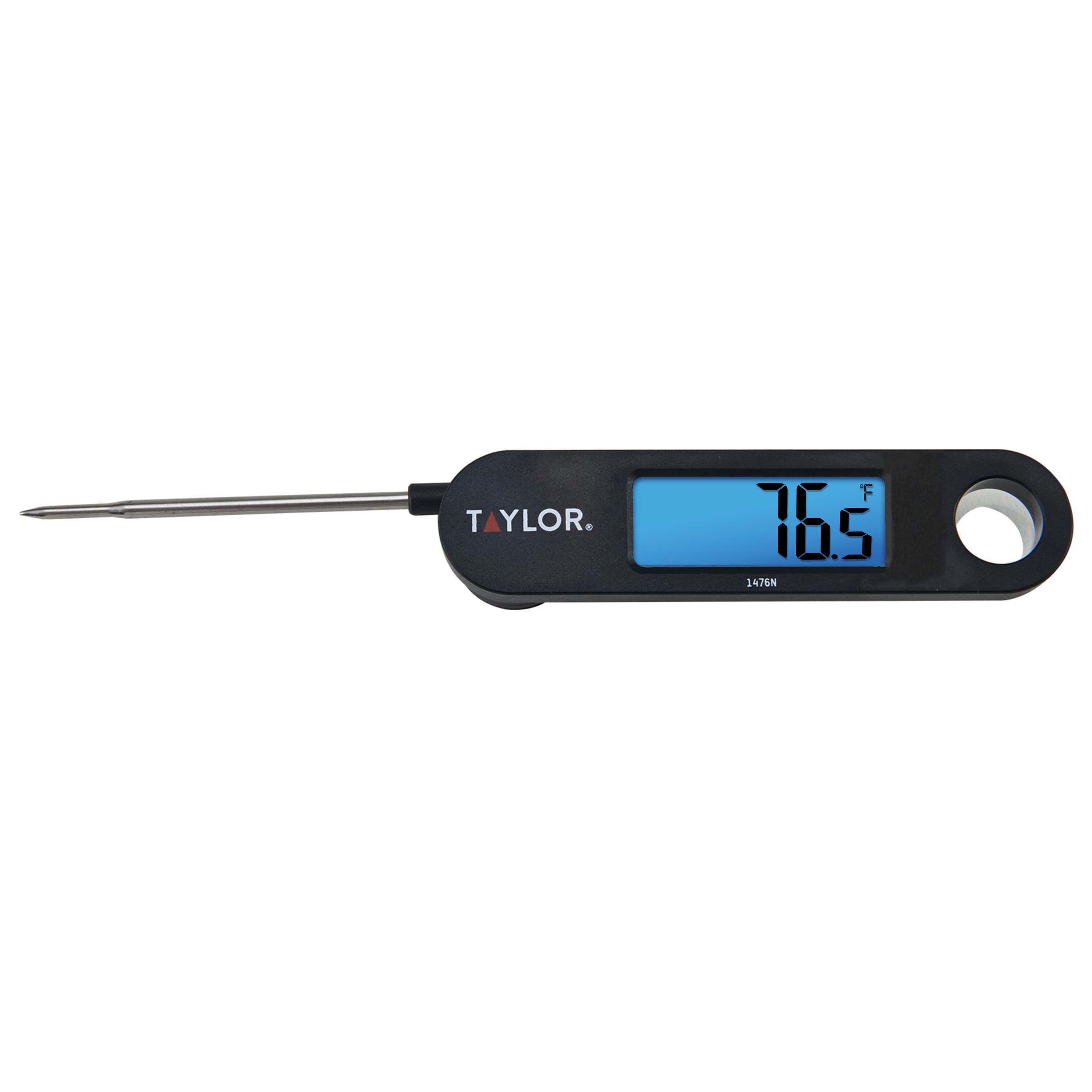 Digital Folding Probe Meat Thermometer with Blue Backlight Display