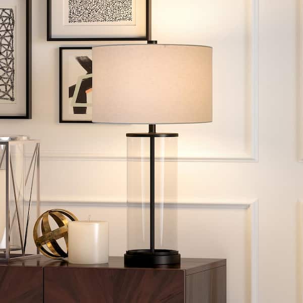 Rowan 28 in. Bronze Table Lamp