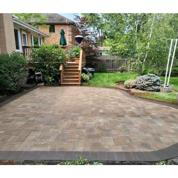 Reno Patio-On-A-Pallet Rectangle Beechwood Concrete Paver (114-Pieces/70.5 sq. ft./Pallet)