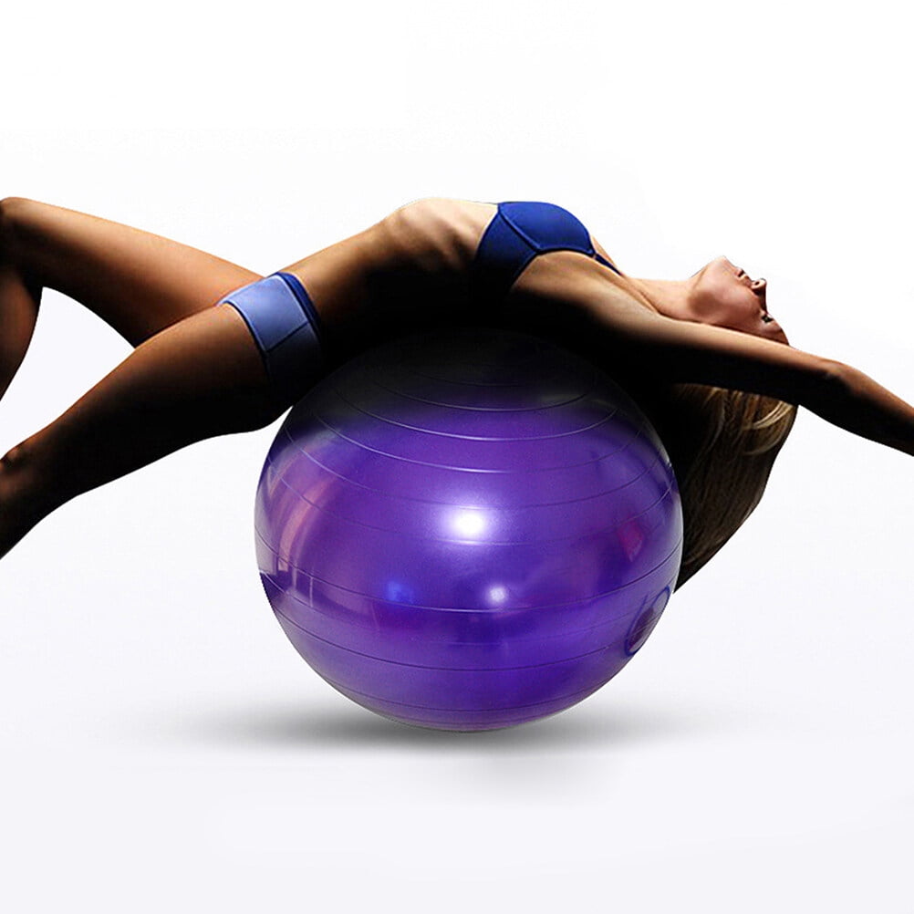 85cm 1000g Professional Anti Burst Stability Yoga Ball Thicken Balancing Devcie Exercise Tool for Fitness Gym Workouts with Pump