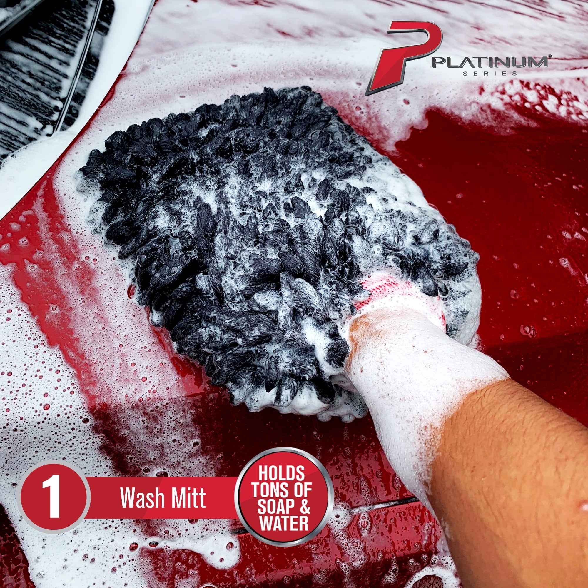 Platinum Series Complete Microfiber Car Wash Kit, 10 Piece, Machimpex USA