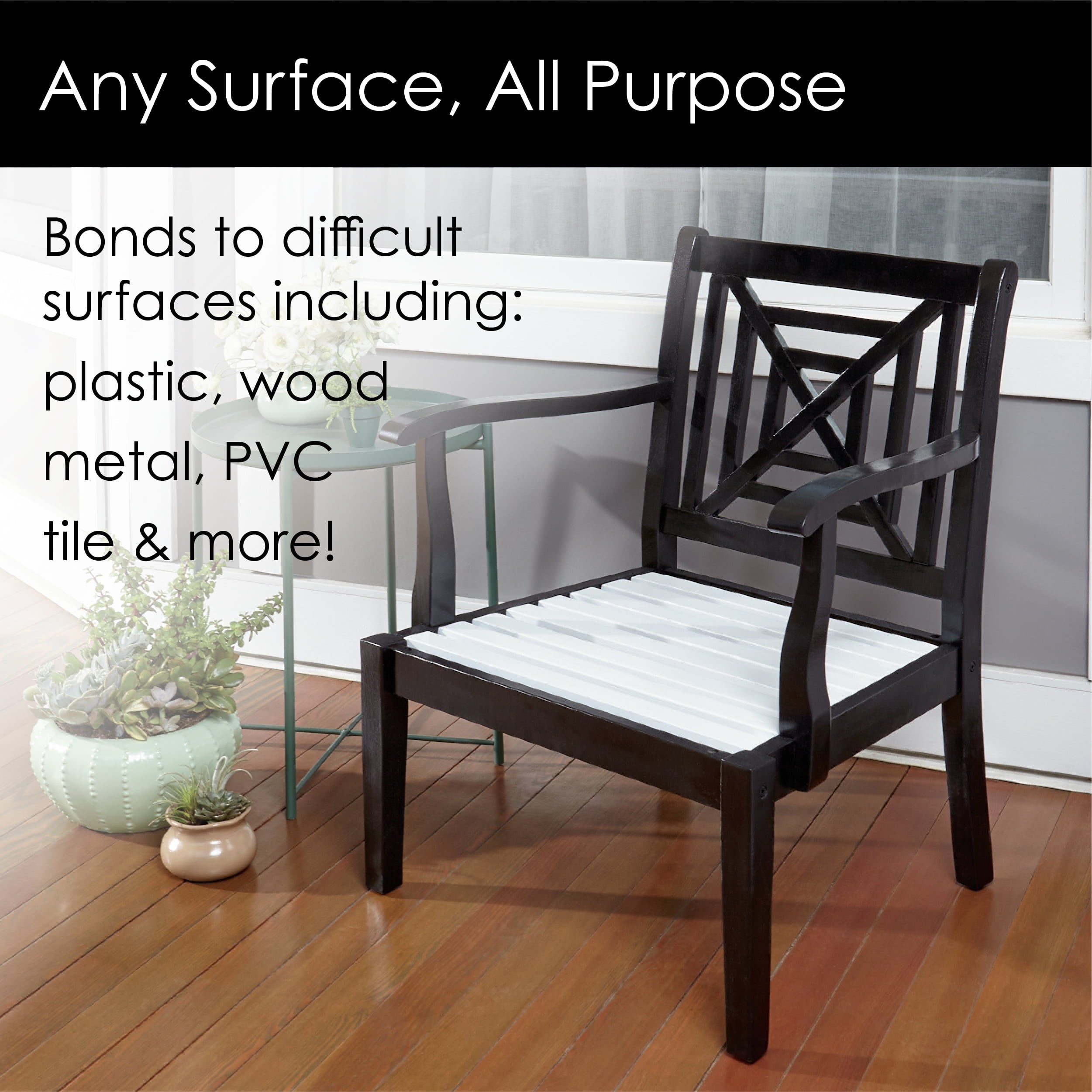 Krylon K02754007 Krylon Fusion All-In-One Black Matte 12 oz Spray Paint, Multi-Surface, (1 Piece, 1 Pack)